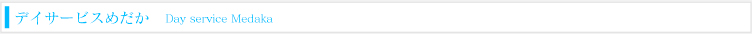 デイサービスめだか
